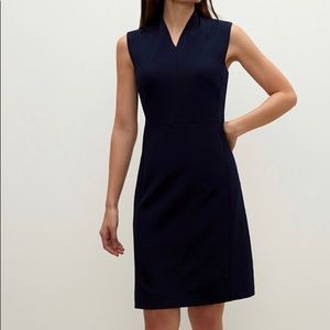 MM LaFleur Navy Blue Aditi Dress